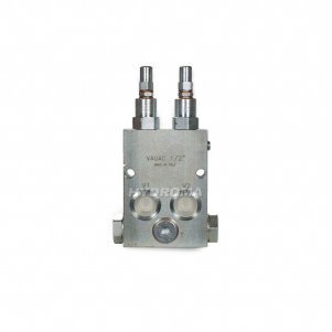 PRESSURE RELIEF VALVE - DUAL CROSS OVER, DIRECT ACTING, ANTI-CAVITATION