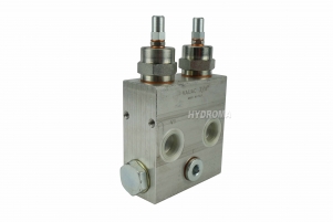PRESSURE RELIEF VALVE - DUAL CROSS OVER, DIRECT ACTING, ANTI-CAVITATION