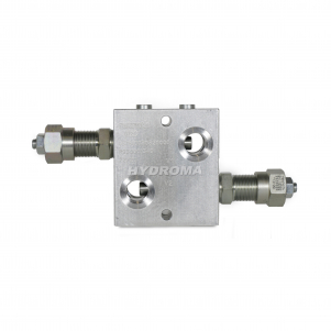 PRESSURE RELIEF VALVE - DUAL CROSS OVER, DIRECT ACTING