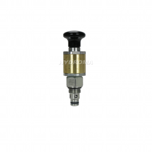 POPPET VALVE - MANUAL OPERATED 2-WAY, CARTRIDGE