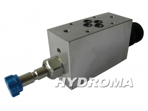 SANDWICH VALVES - WITH SOLENOID VALVE AND FLOW RESTRICTOR