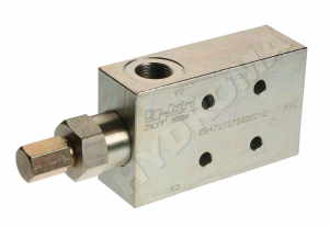 FLANGEABLE PILOT CONTROLLED OVERCENTER VALVES SERIES "30"