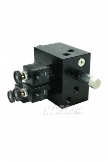 SALT SPREADER VALVE WITH 3 PROPORTIONAL FUNCTIONS