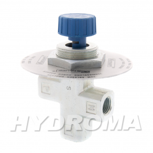 SHUT-OFF PRESSURE GAUGE VALVE- PANEL MOUNTING