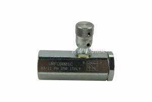 FLOW REGULATOR VALVE 90° COMPENSATED