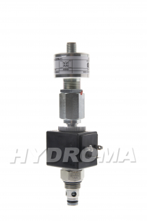 SOLENOID OPERATED CARTRIDGE VALVE WITH PROXIMITY SENSOR