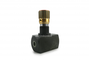DOUBLE ACTING THROTTLE VALVE, PRESSURE COMPENSATED