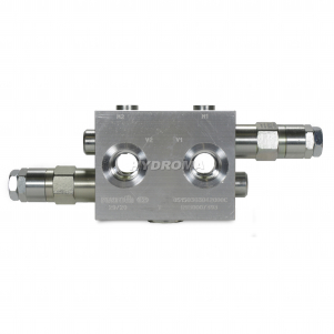 PRESSURE RELIEF VALVE - DUAL CROSS OVER, DIRECT ACTING, ANTI-CAVITATION