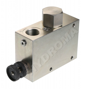 FLOW REGULATOR - THREE-WAY  WITH PRESSURE RELIEF VALVES