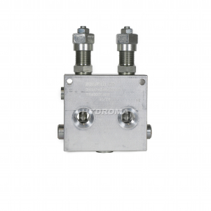 PRESSURE RELIEF VALVE - DUAL CROSS OVER, DIRECT ACTING, ANTI-CAVITATION