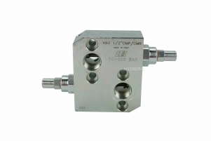 PRESSURE RELIEF VALVE - DUAL CROSS OVER, DIRECT ACTING
