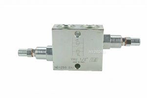 PRESSURE RELIEF VALVE - DUAL CROSS OVER, DIRECT ACTING