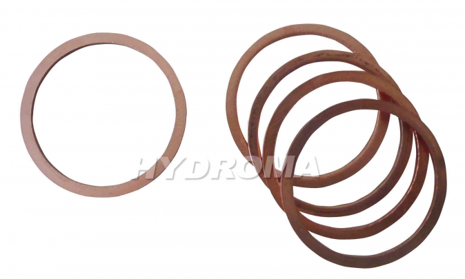 10pcs C-Ring 14x18x2mm Copper Rings Filled Sealing Rings Mold C NEW